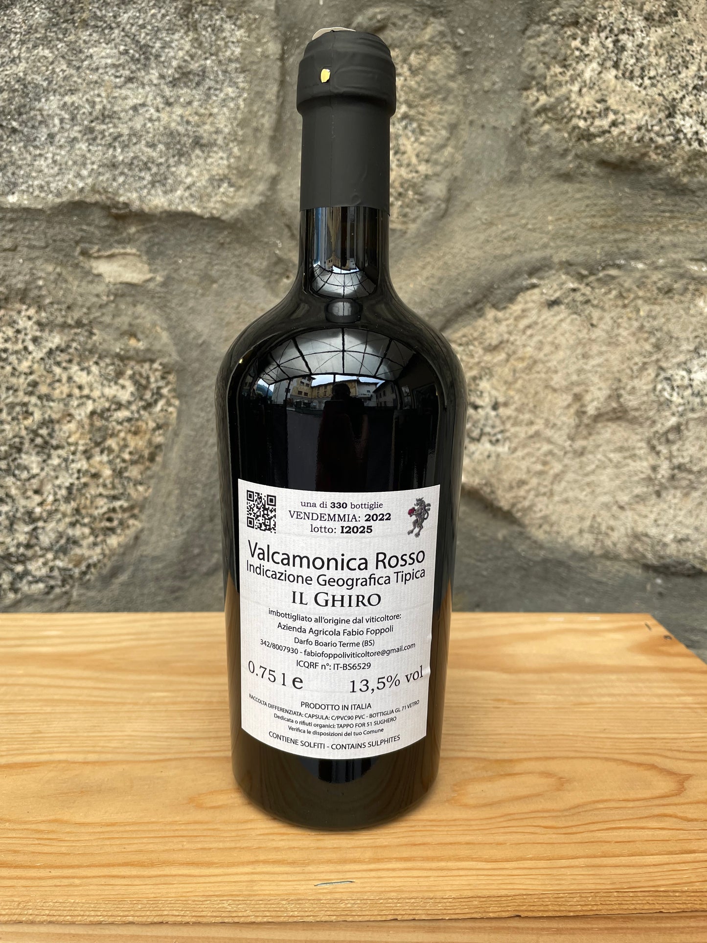 2022 - Il Ghiro Valcamonica Rosso IGT - Azienda Agricola Fabio Foppoli