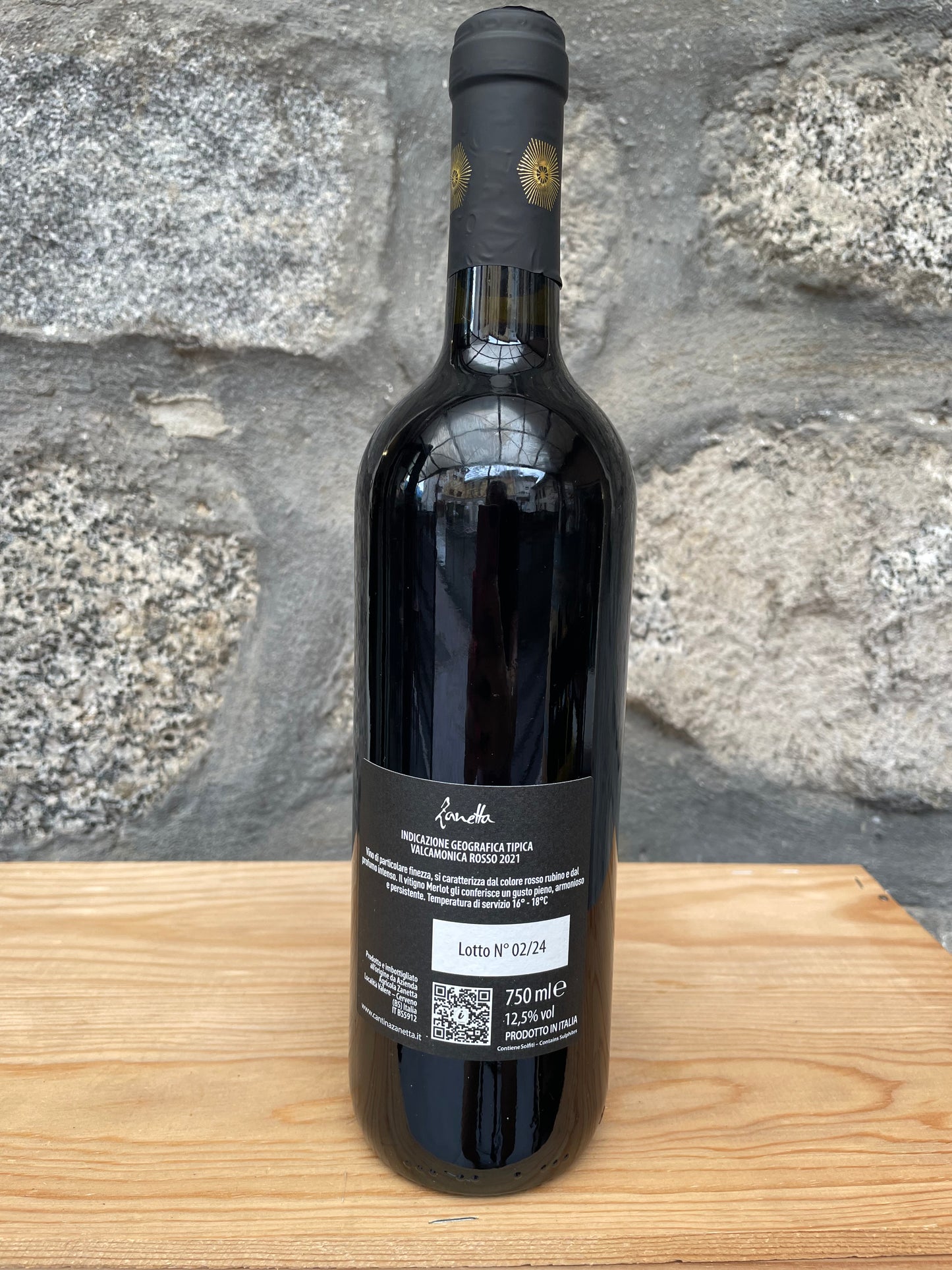 2021 - Valcamonica Rosso IGT 2021 - Zanetta