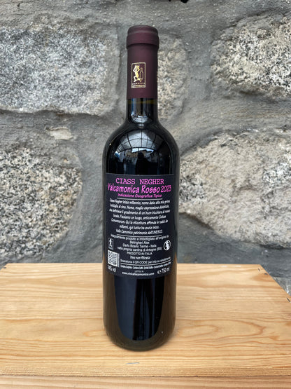 2023 - Ciass Negher Valcamonica Rosso IGT- Agricola Vallecamonica
