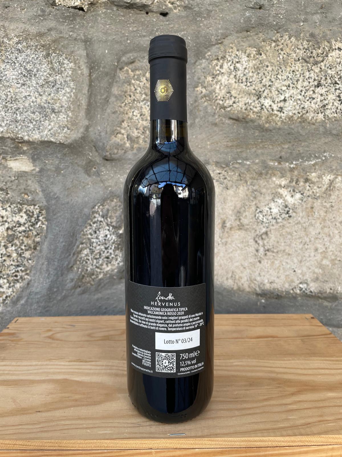 2020 - Hervenus Valcamonica IGT - Zanetta