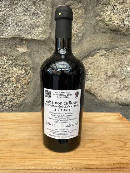 2022 - Il Ghiro Valcamonica Rosso IGT - Azienda Agricola Fabio Foppoli
