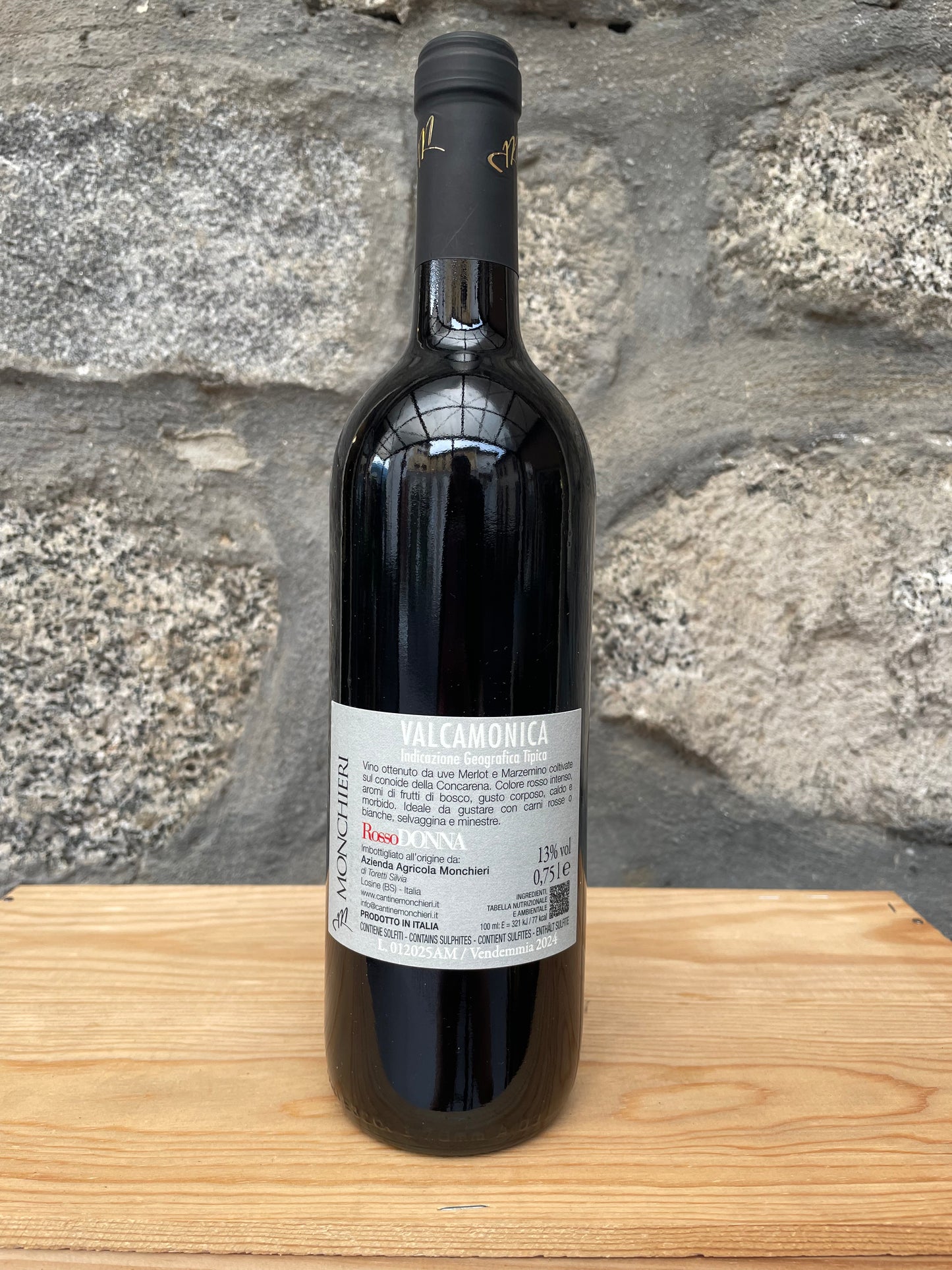 2022 - Rosso Donna Valcamonica IGT - Monchieri
