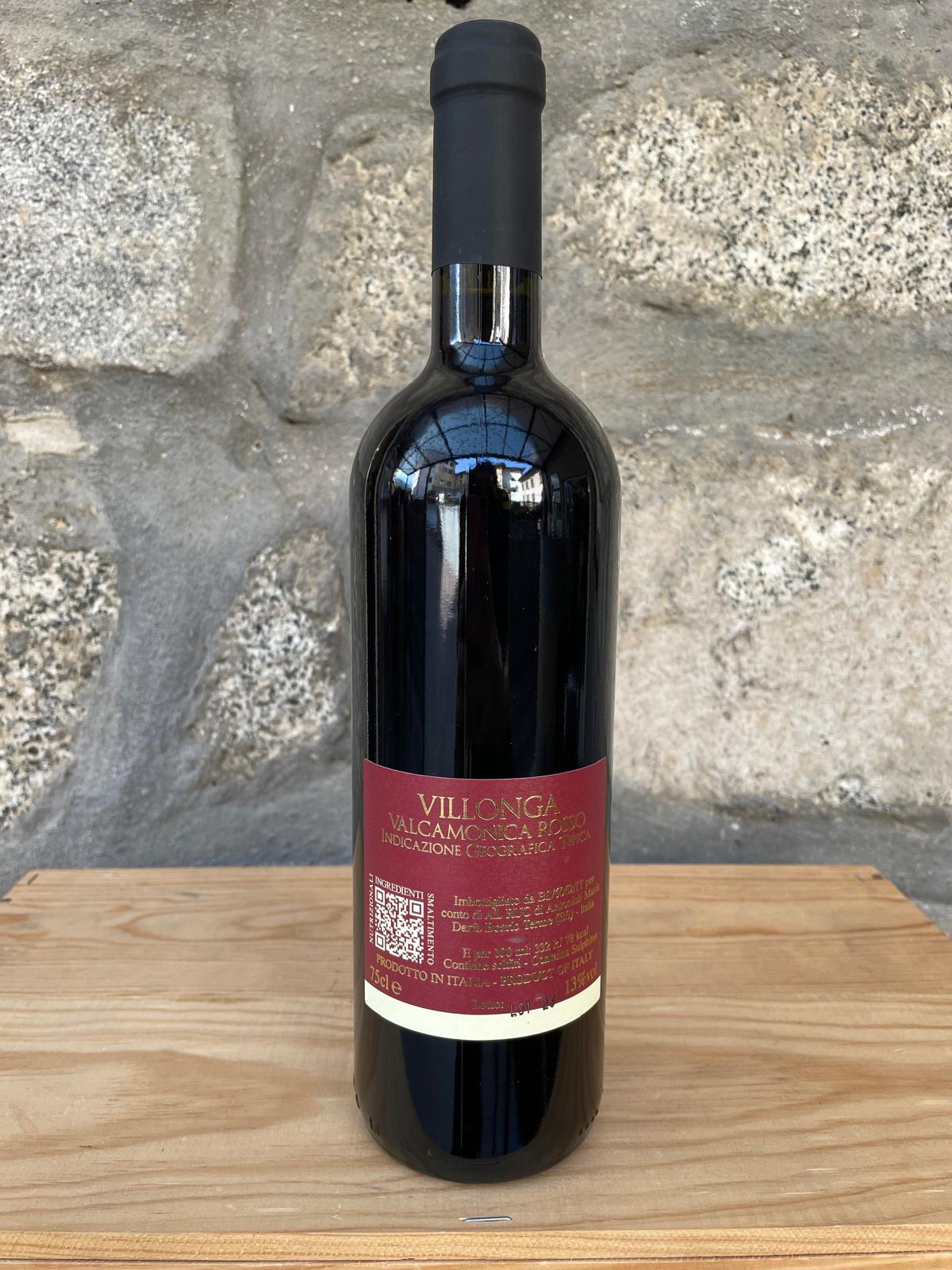 2023 - Villonga Valcamonica Rosso IGT - Al Ruc
